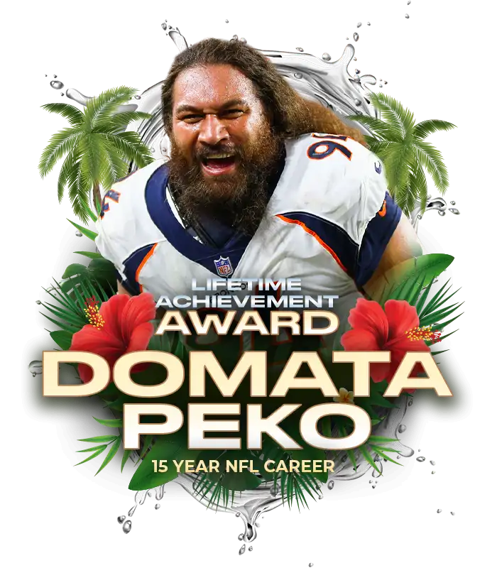Adelanto are you ready?! Domata Peko is a Mayjah Vibes 2024 Lifetime Achievement Awardee