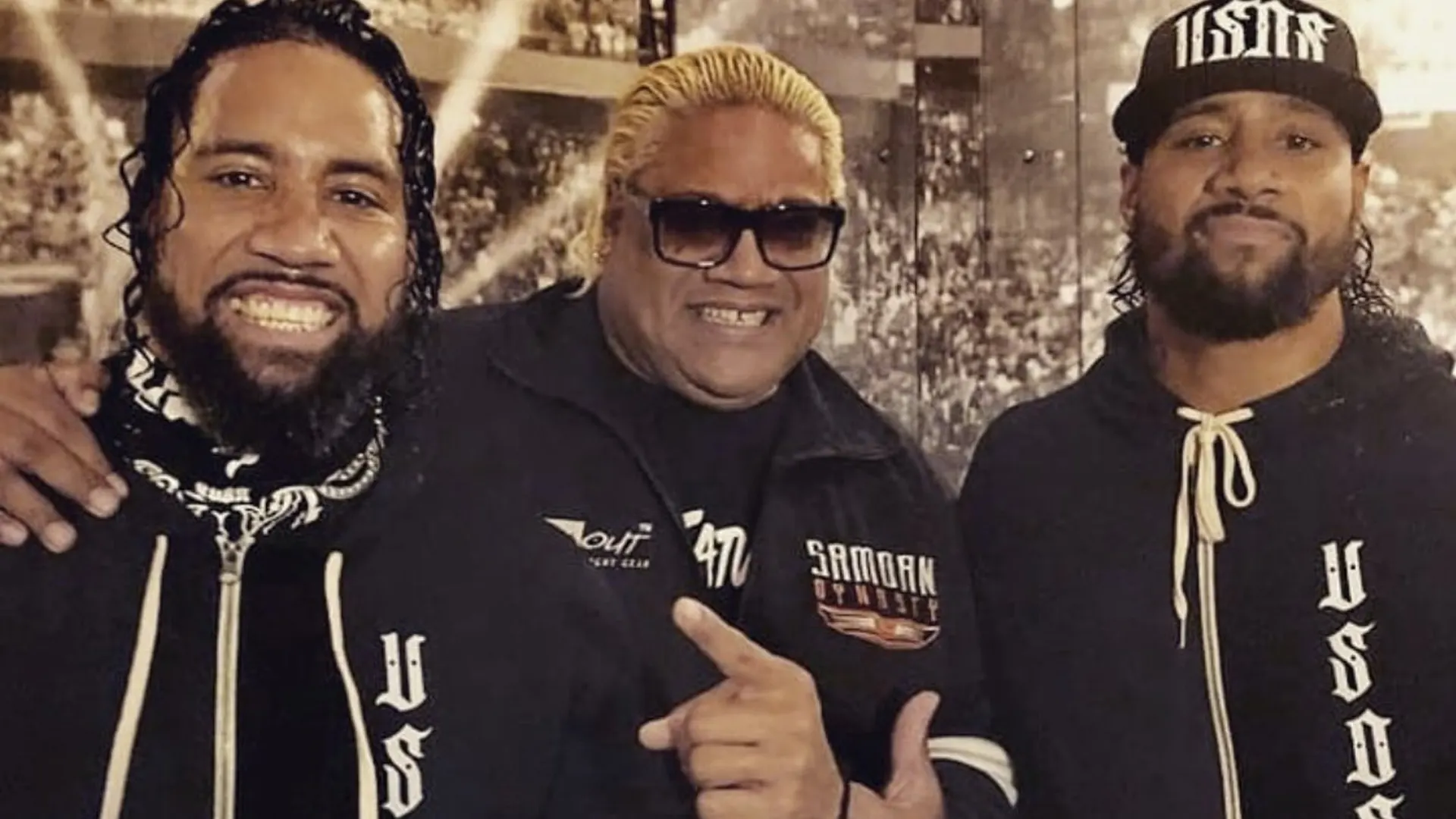 Rikishi and Son's "The Uso's" - Photo Source: X (Twitter)