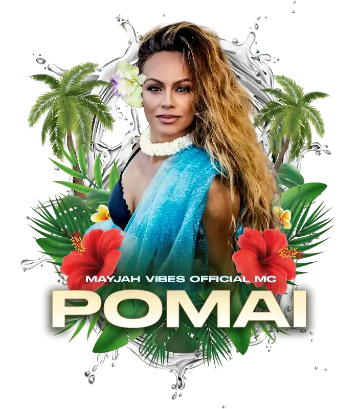 Pomai joins Mayjah Vibes 2024 as the official festival MC.